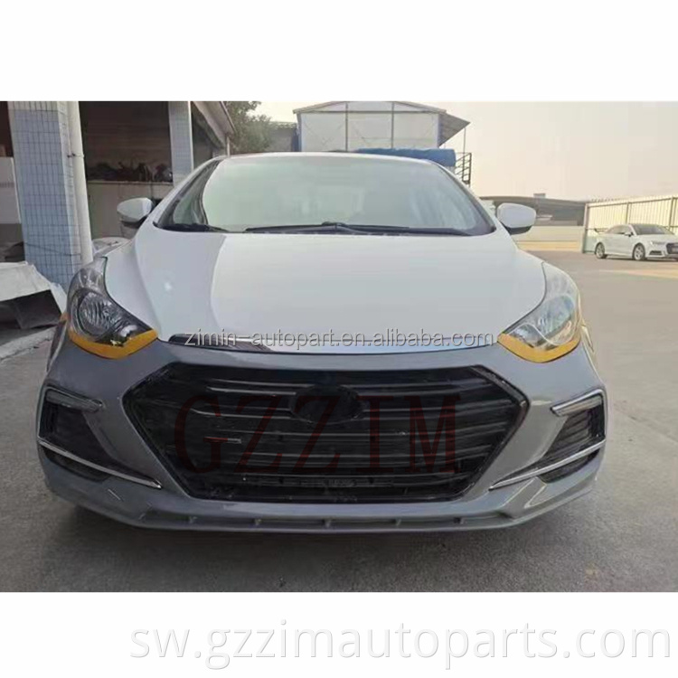 Sehemu za Mwili wa Gari Kits Grille Kaskazini Mtindo wa Amerika Bumper Kit Kit kwa Ela*Tra 2015
